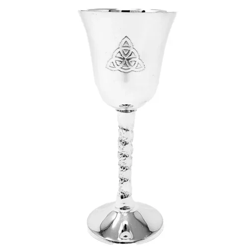Copa plateado  triqueta